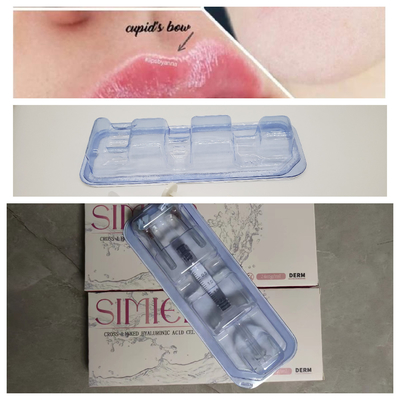 حقن حامض الهيالورونيك الحمض حشو الشفاه حقن 24mg/ ml العناية بالوجه