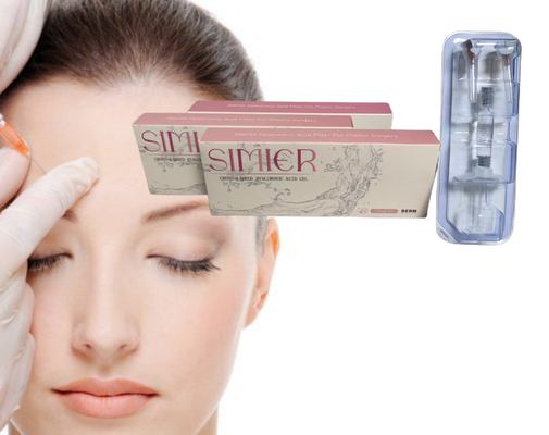 سيمير 1mI 2ml الوجوه حمض الهيالورونيك جيل ملء الحقن محلول المعالجة الدهنية