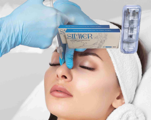 حقن الشفاه 24mg/ ml هيل حمض الهيالورونيك حقن ضد التجاعيد