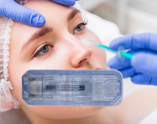 ملءات التجاعيد الحمض الهيالوروني القاسية الشفاه 5ml ملء HA المتقاطع