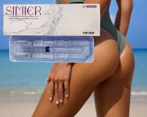 حقن حمض الهيالورونيك في المؤخرة 1ml 2ml 5ml ملءات جلدية لزيادة المؤخرة