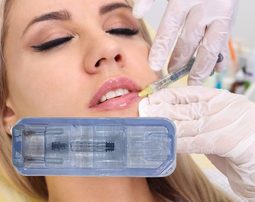 إعادة تشكيل الأنف المربوطة عبر الحبل 1 ملليتر 2 ملليتر ملئ الشفاه التجميلية
