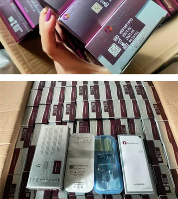 2x1ml Juvederm Ultra 4 الحمض الهيالوروني لملء الشفاه للصالونات العيادة غير الغازية